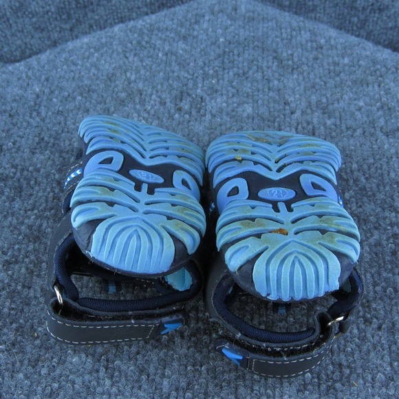 Apakowa Boys‎ Fisherman Shoes Blue Synthetic Hook & Loop Size T 21 Medium - Picture 5 of 6